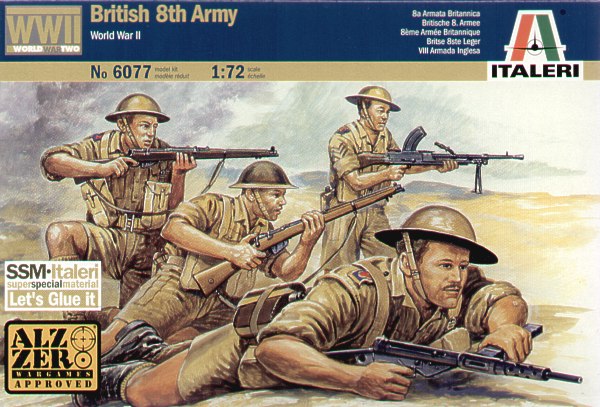 BRITISH 8TH ARMY 1/72