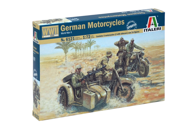 GERMAN MOTORCYCLES 1/72