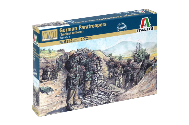 German Paratroop. (tropical) 1/72