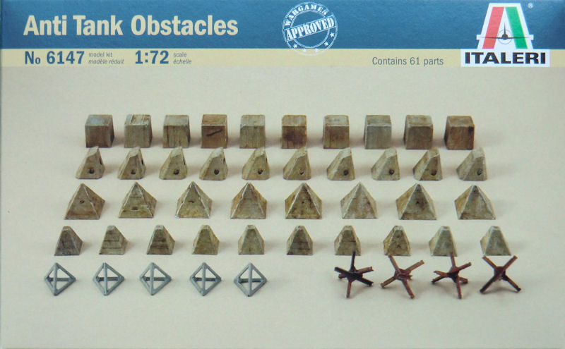Antitank obstacles 1/72