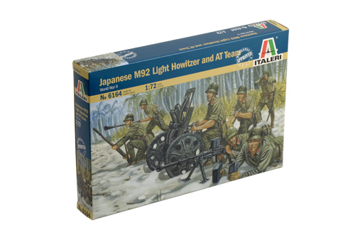 WWII: JAPANESE M92 Light Howitzer and AT Team 1/72
