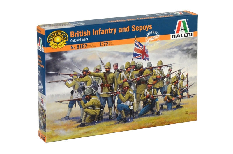 British Infantry + Sepoys 1/72