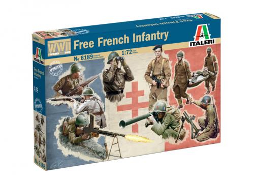 FREE FRENCH INFANTRY 1/72