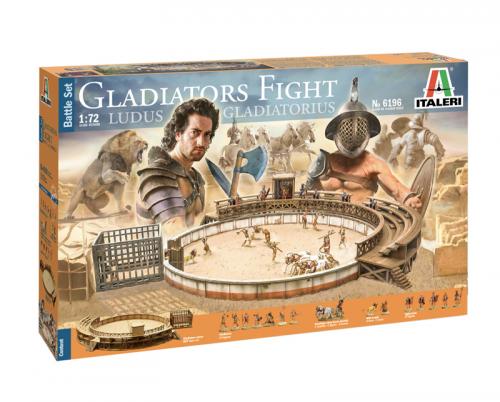 GLADIATORS FIGHT LUDUS GLADIATORIUS 1/72