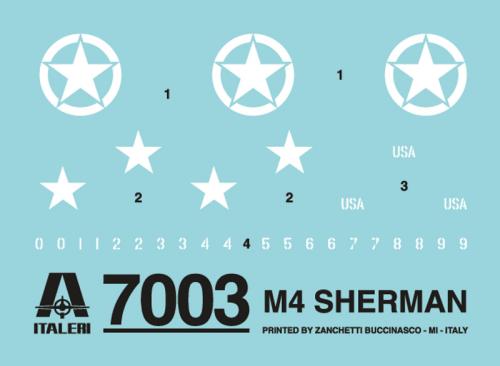 M4A1 SHERMAN 1/72
