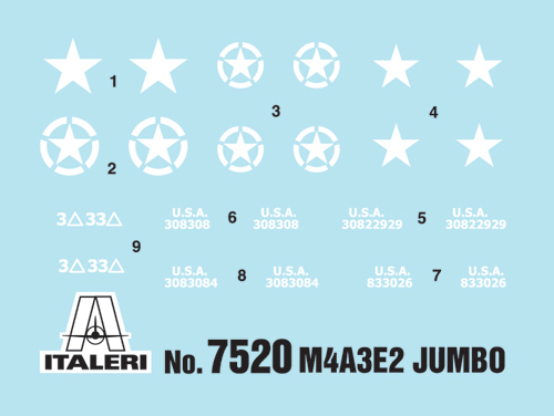 M4A3E2 "Jumbo" FAST ASSEMBLY 1/72