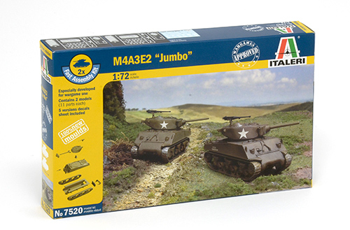 M4A3E2 "Jumbo" FAST ASSEMBLY 1/72