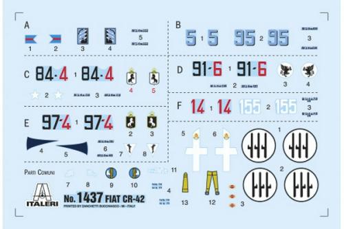 FIAT CR.42 “FALCO” - BATTLE OF BRITAIN 1/72