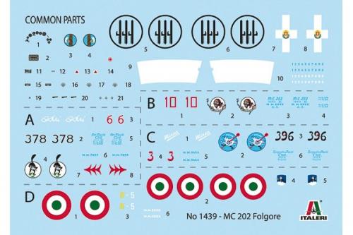 Mc 202 Folgore 1/72