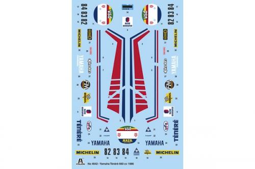 YAMAHA TENERE’ 660 CC 1986 - PARIS DAKAR 1/9