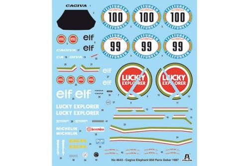 Cagiva “Elephant” 850 Paris-Dakar 1987 1/9
