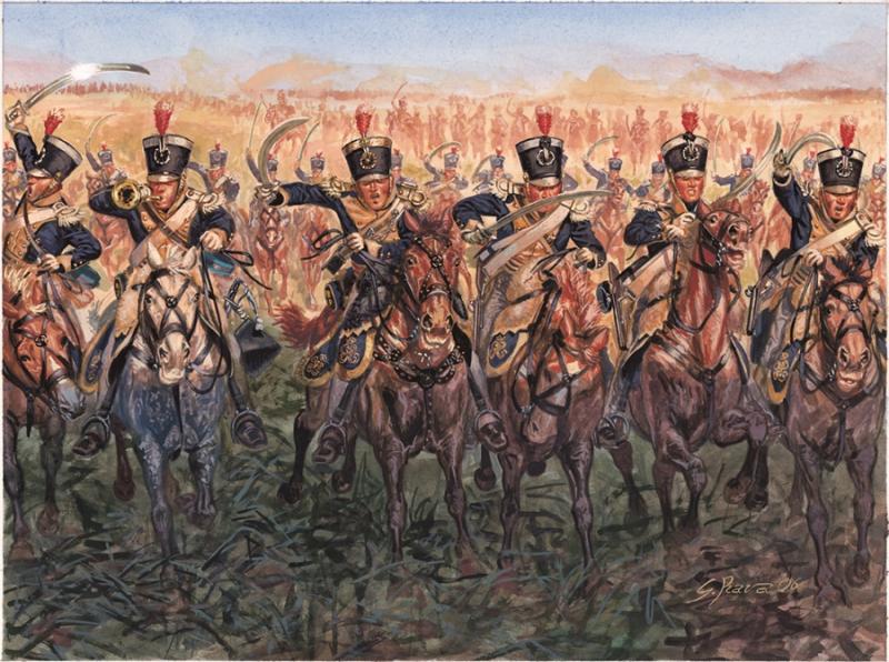Napoleonic Wars - British Light Cavalry 1815 1/72