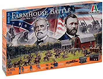 Battleset Civil War Farmhouse Battle 1/72