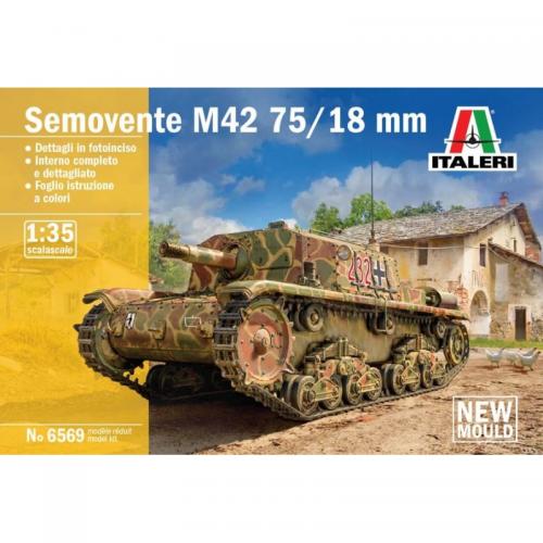 Semovente M42 75/18mm 1/35