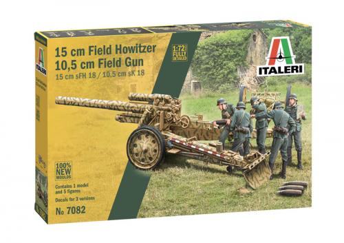 15 cm Field Howitzer / 10,5 cm Field Gun 1/72