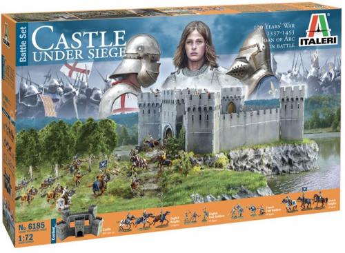 100 YEARS WAR CASTLE UNDER SIEGE 1/72