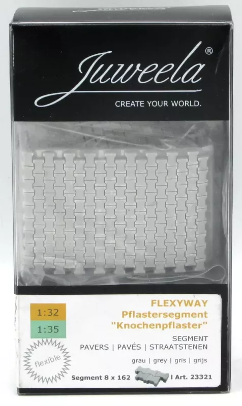 Flexyway - 8x segment, grey (1:32-1:35)