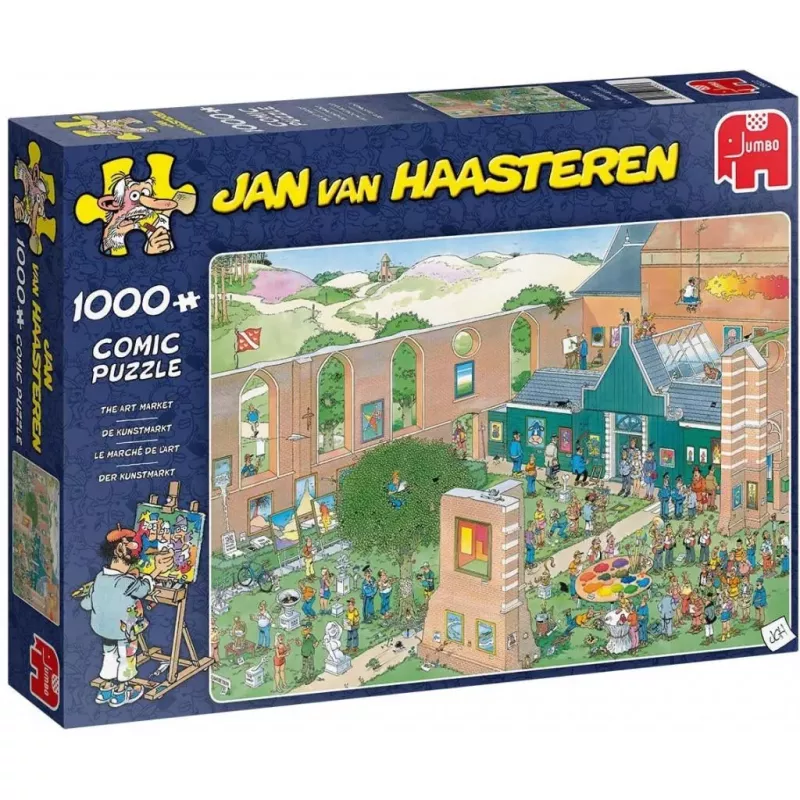 Jan Van Haasteren - The Art Market 1000 bitar