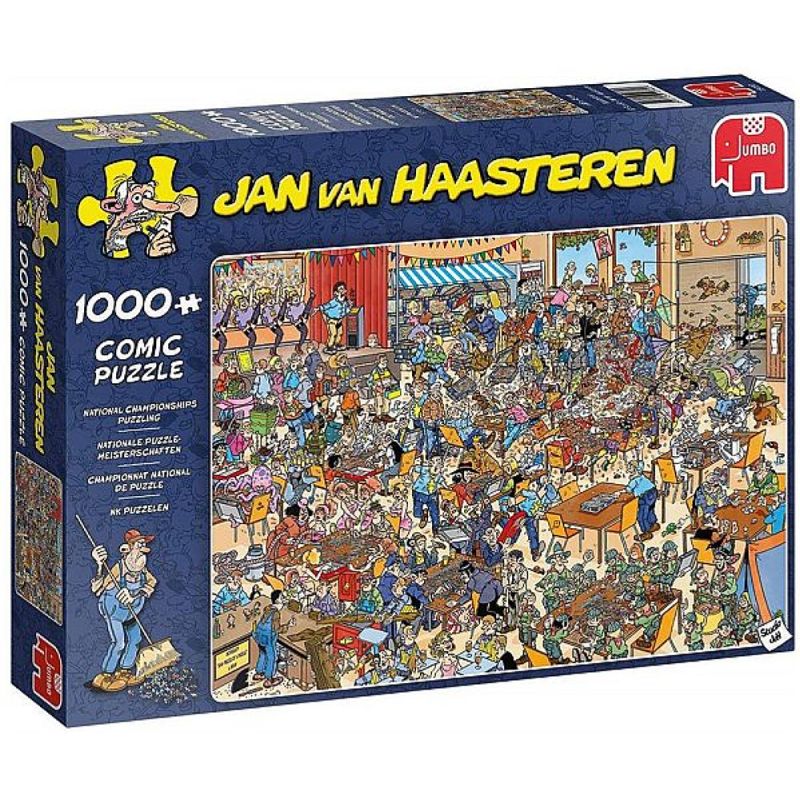 Jan Van Haasteren - NK Puzzling Championships - Jungle Tour 1000 bitar