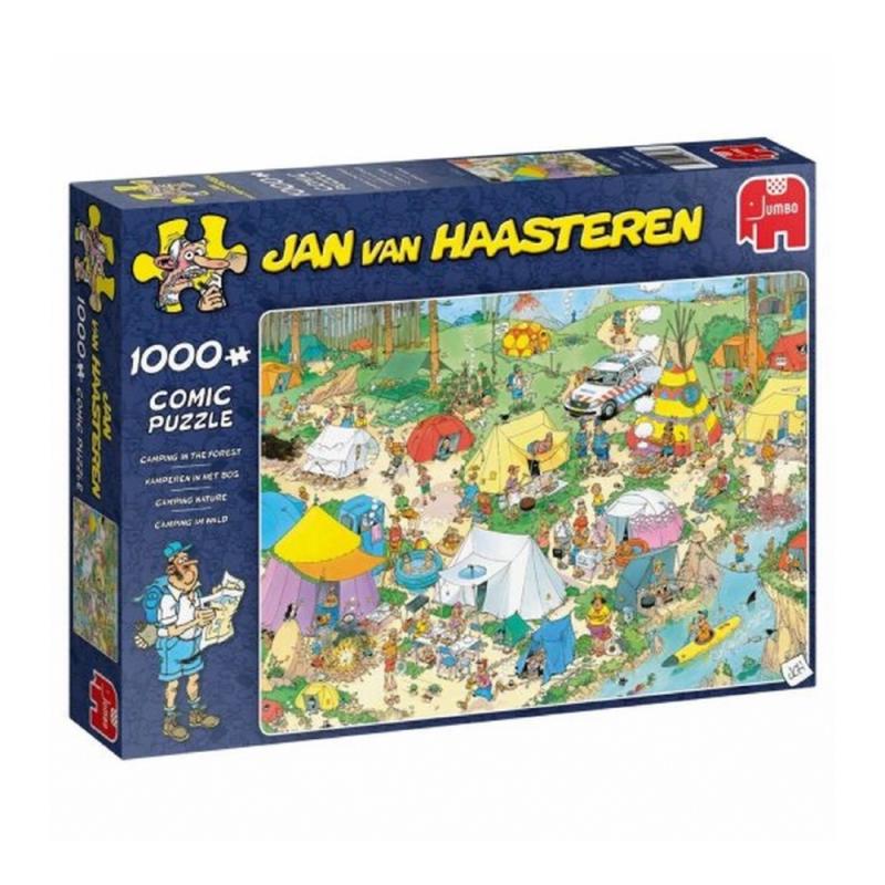 Jan Van Haasteren - Camping in the Forest 1000 bitar