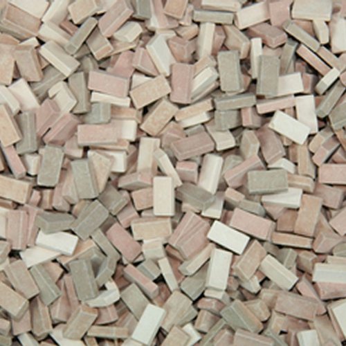 Modern bricks (ceramic), terracotta mix 6000pcs