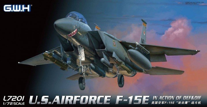 U.S. Airforce F-15E Strike Eagle in Action of OEF & OIF 1/72