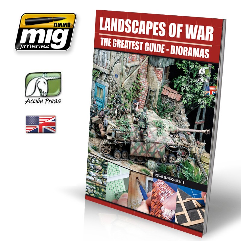 LANDSCAPES OF WAR: THE GREATEST GUIDE - DIORAMAS Vol.III - Rural Enviroments (English)