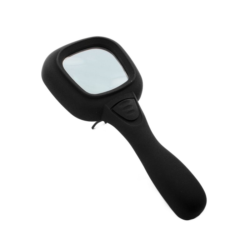 LED Handheld Magnifier (with inbuilt stand)