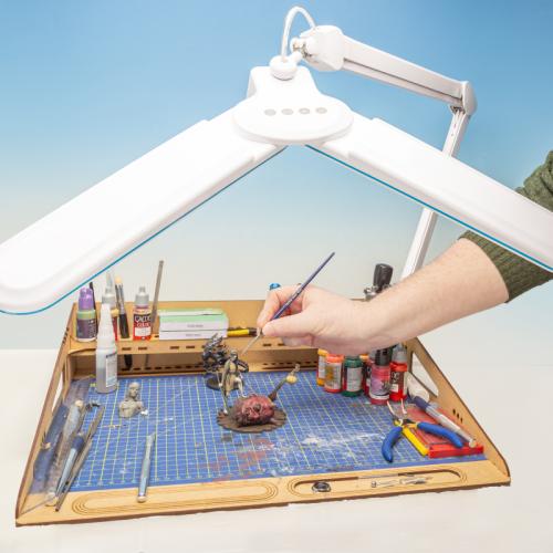 Lightcraft Dubbelhuvad Flexibel Arbetslampa