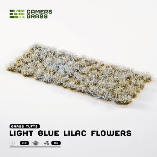 Gamer's Grass: Light Blue Lilac Flowers