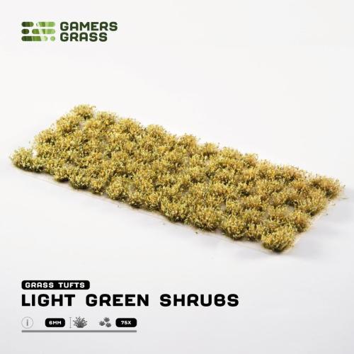 Gamer's Grass: Light Green Shrubs
