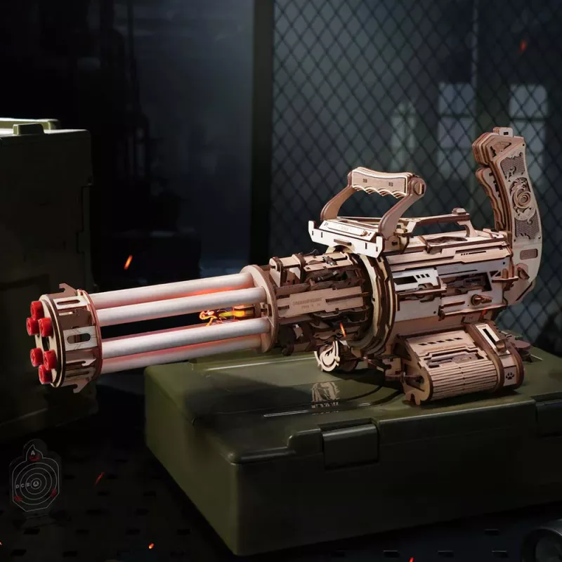 ROKR: Rotating-Barrel Machine Gun