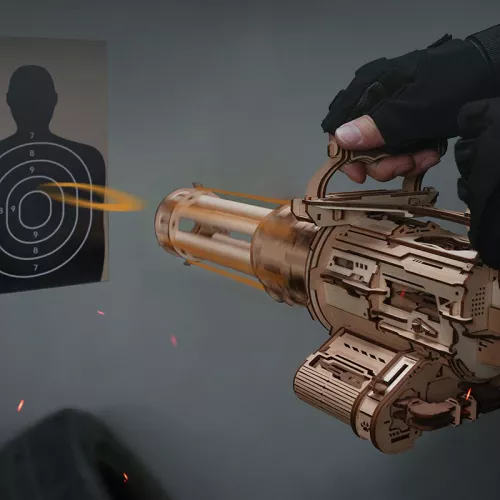 ROKR: Rotating-Barrel Machine Gun