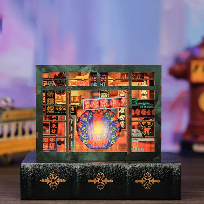 Miniature House: Hongkong Neon Night