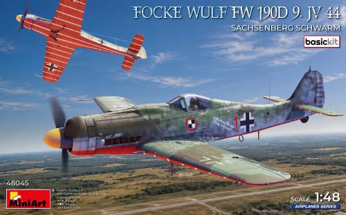 Focke-Wulf Fw 190D-9 JV 44 “Sachsenberg Schwarm” (Basic Kit) 1:48