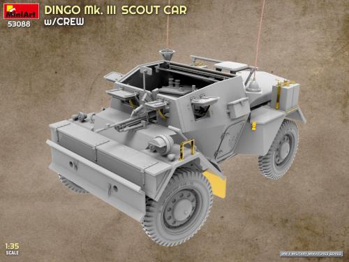 Dingo Mk. III Scout Car with Crew 1:35