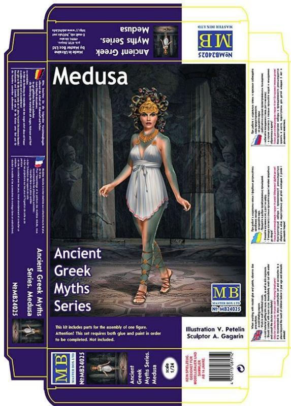 Ancient Greek Myths Series Medusa 1/24