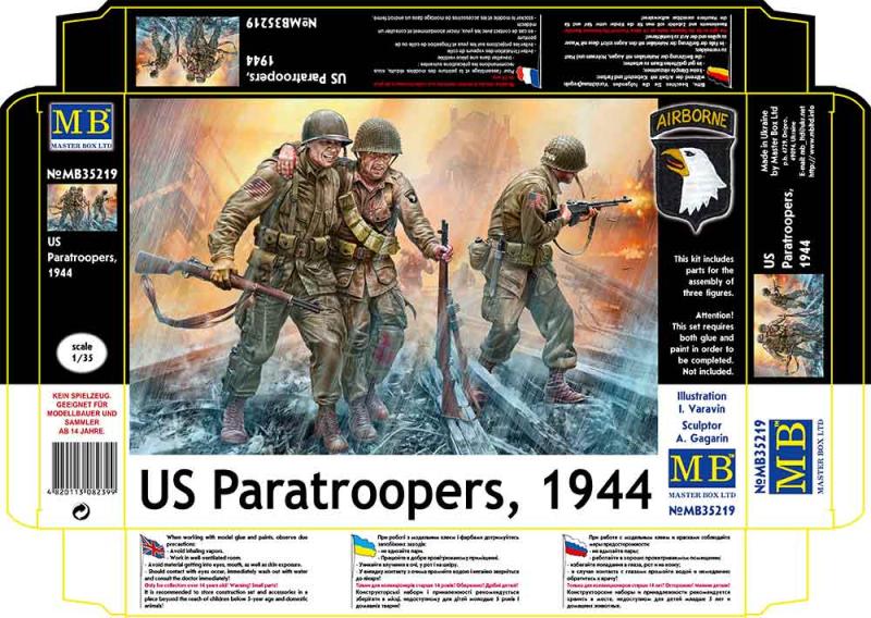 US Paratroopers 1944 1/35
