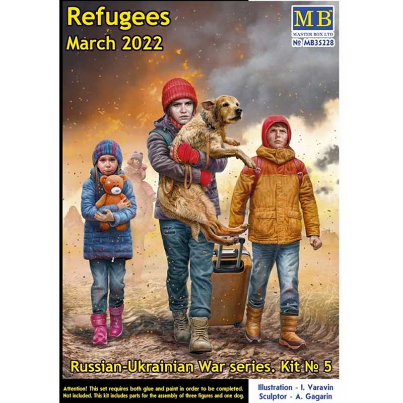 Refugees, March 2022 Kit no. 5 (Ukrainian-Russian War series) 1/35