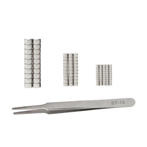 100PC MAGNET & TWEEZER SET