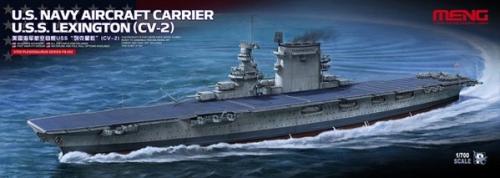 U.S. Navy Aircraft Carrier U.S.S. Lexington (CV-2) 1/700