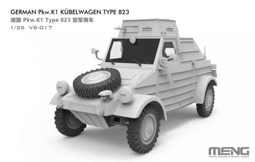 German Pkw. K1 Kübelwagen Type 823 1:35