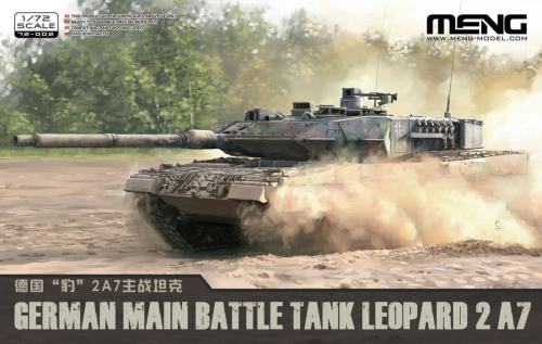 German Main Battle Tank Leopard 2 A7 1/72
