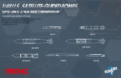 U.S. Satellite-Guided Bombs 1/48