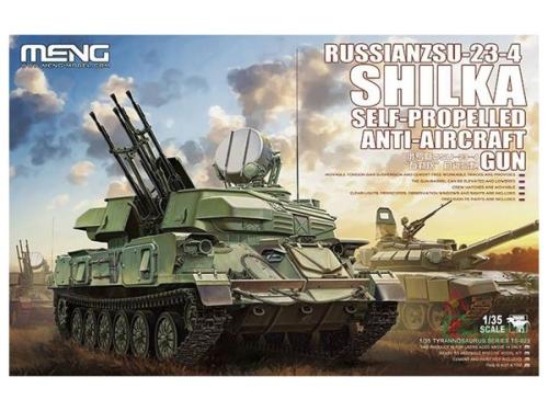 Russian ZSU-23-4 Shilka Self-Propelled Anti-Aircraft Gun 1/35
