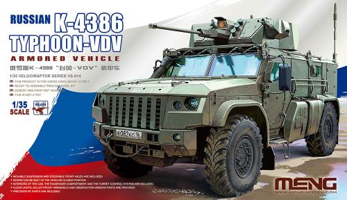 Russian K-4386 Typhoon-VDV Armored Vehicle 1/35