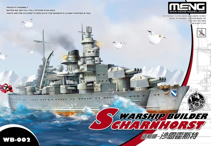 Warship Builder Scharnhorst 1:Egg