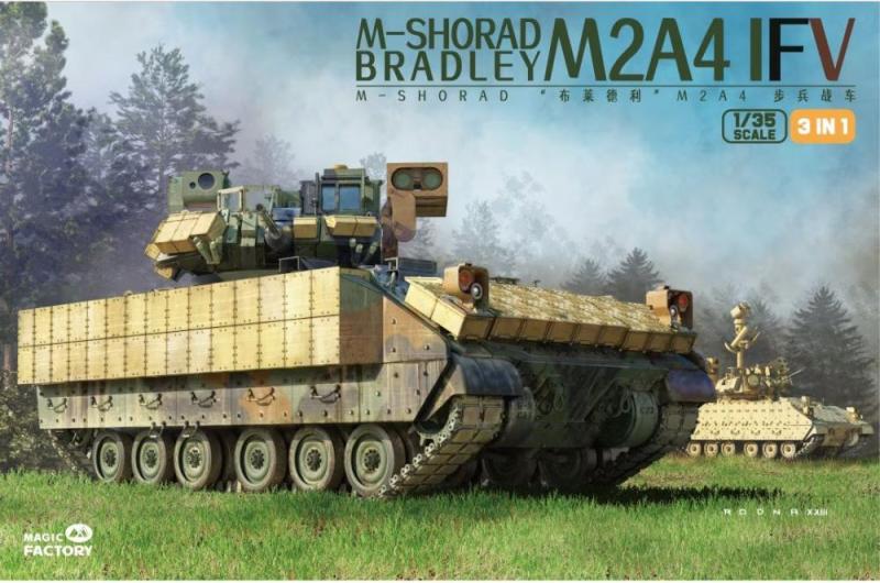 M-SHORAD Bradley M2A4 IFV 3-in-1 1/35