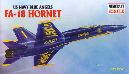 F/A 18-A Hornet Blue Angel 1/72