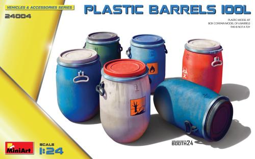 PLASTIC BARRELS 100L 1/24